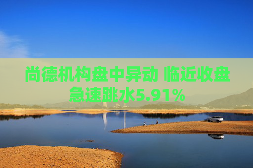 尚德机构盘中异动 临近收盘急速跳水5.91%