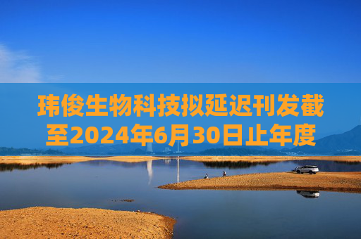 玮俊生物科技拟延迟刊发截至2024年6月30日止年度业绩