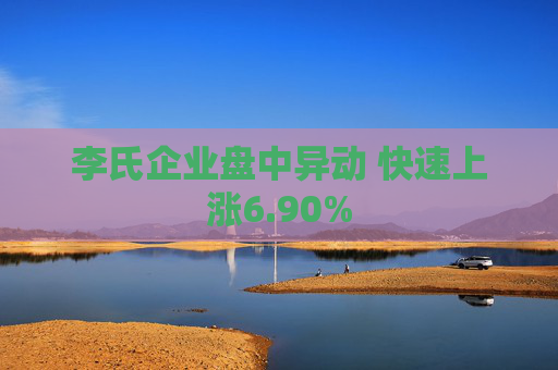 李氏企业盘中异动 快速上涨6.90%